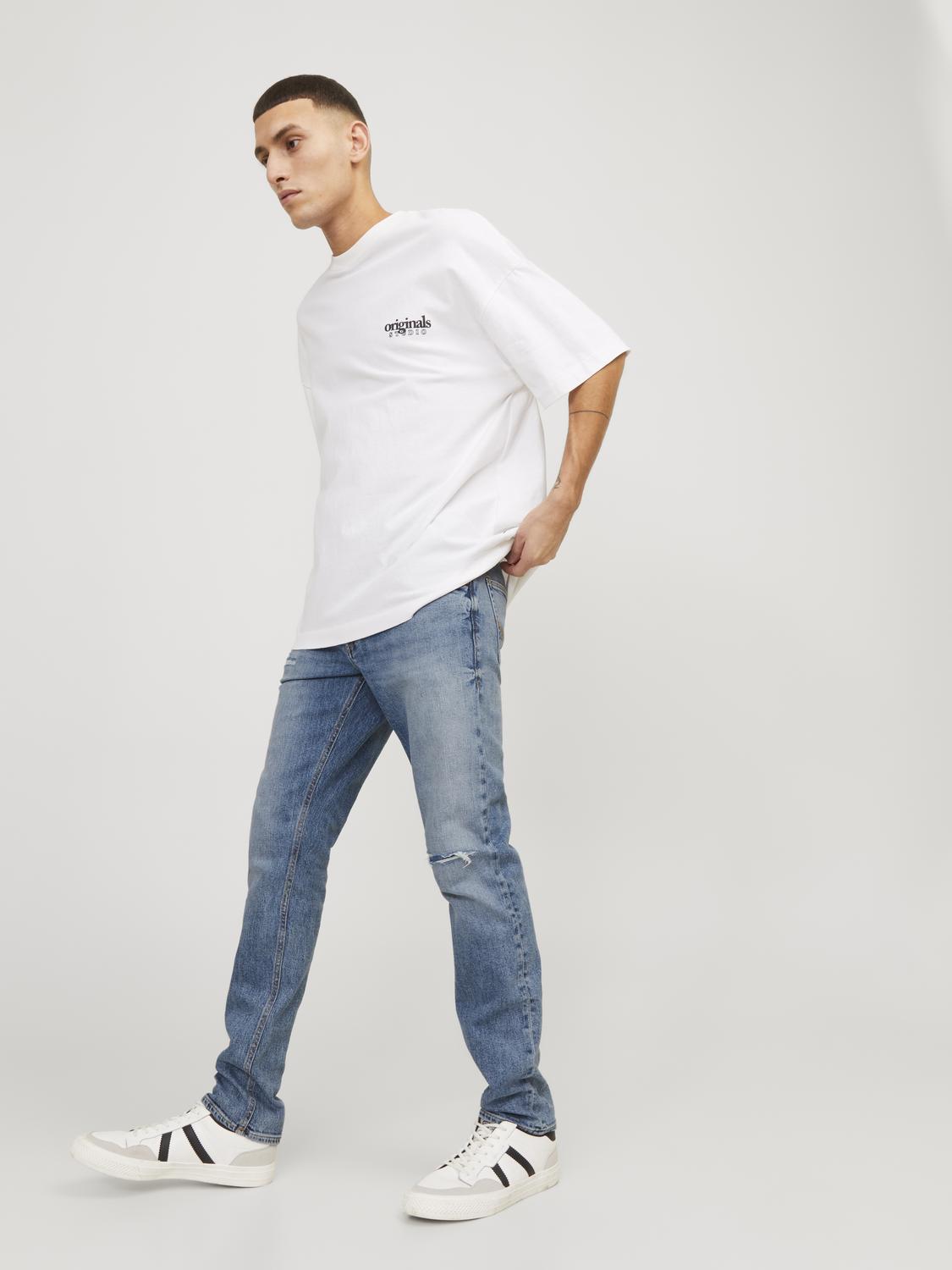 JJIGLENN Jeans - Blue Denim