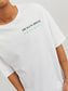 Camiseta de manga corta- JORDRAGON Blanca