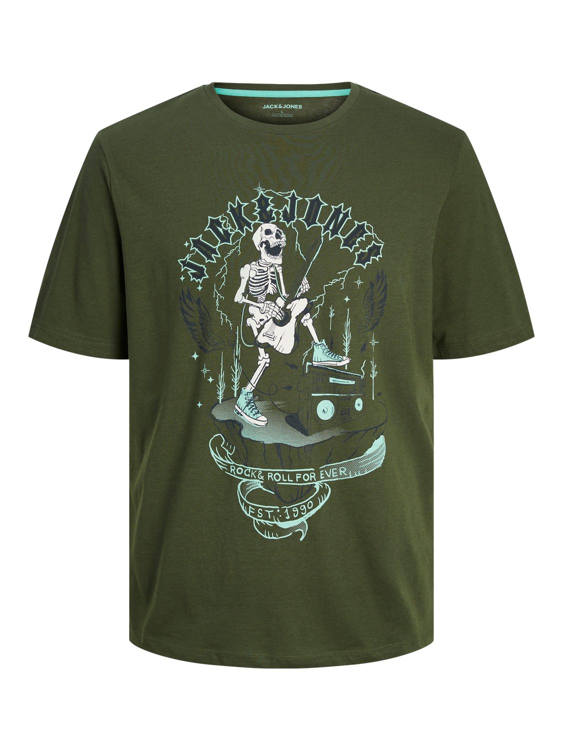 JJSKULL T-Shirt - Kombu Green