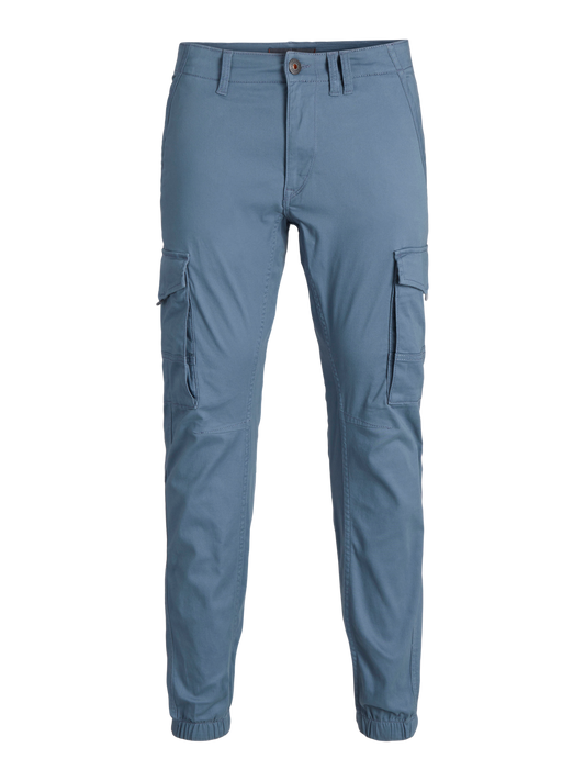 Pantalones cargo azul - JPSTPAUL