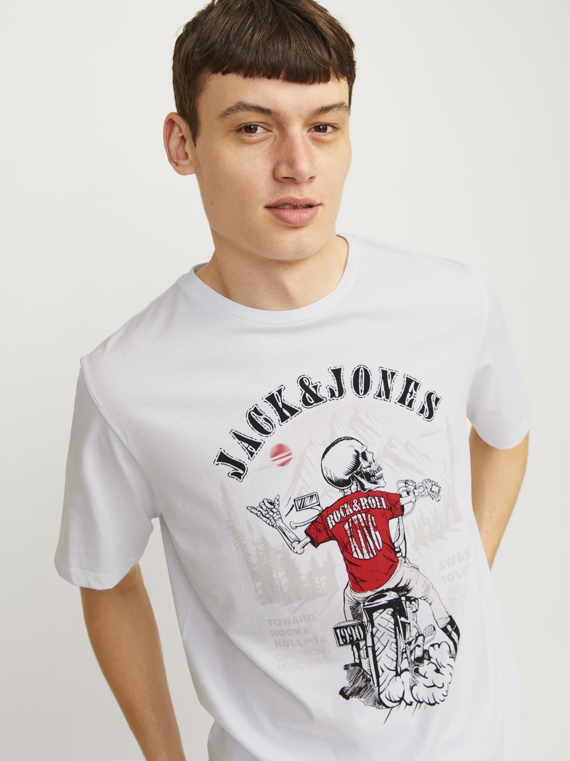 JJSKULL T-Shirt - White