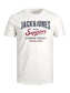 Camiseta de manga corta- JJELOGO Blanco