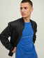 Camiseta de manga corta azul - JORCOPENHAGEN TEE SS CREW NECK NOOS