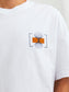 Camiseta de manga corta- JCOSEARCHING Blanco