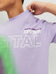 Camiseta de manga corta JCOUNNATURAL - Violeta