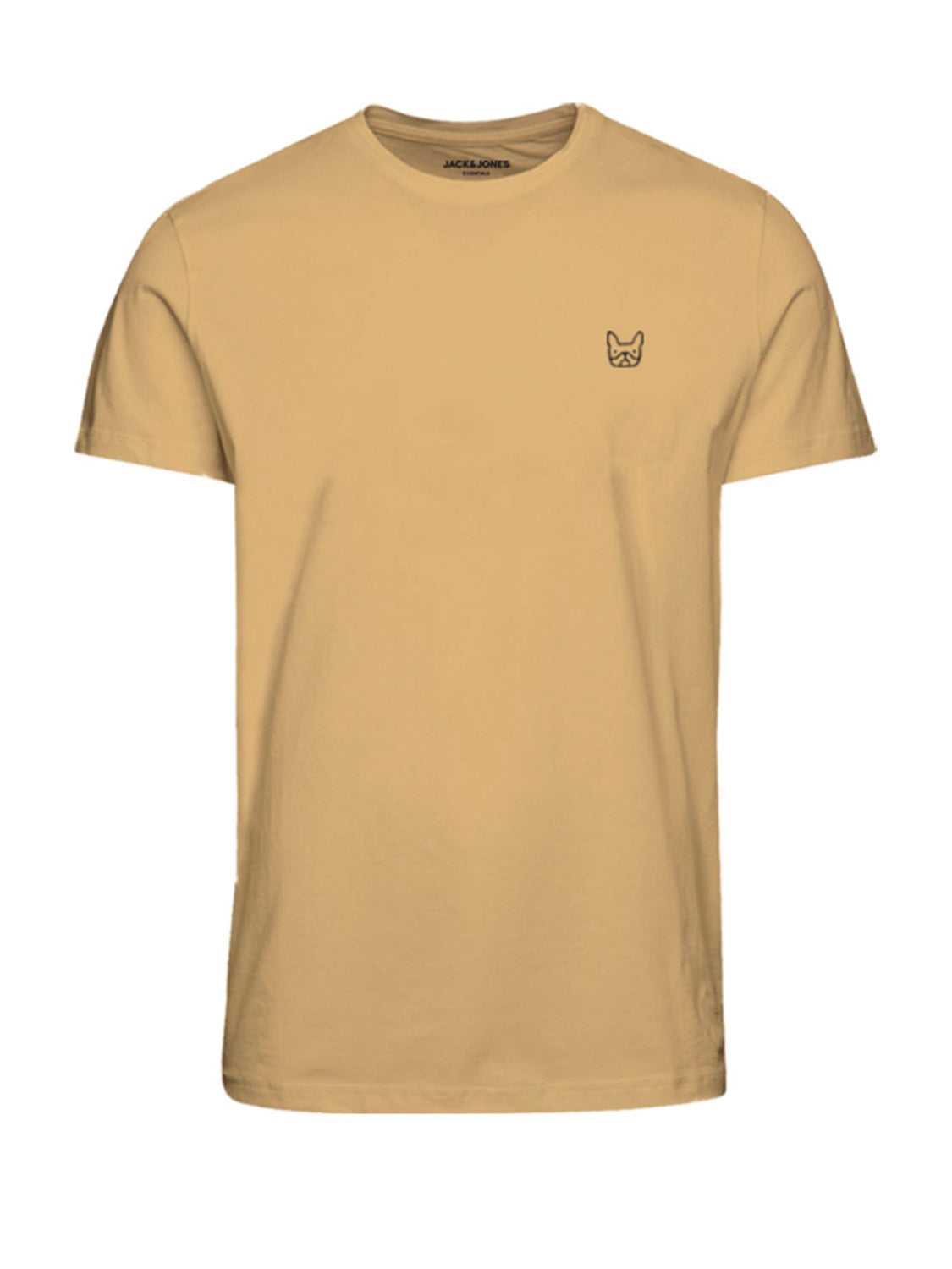 Camiseta de manga corta JJBASIC - Amarillo