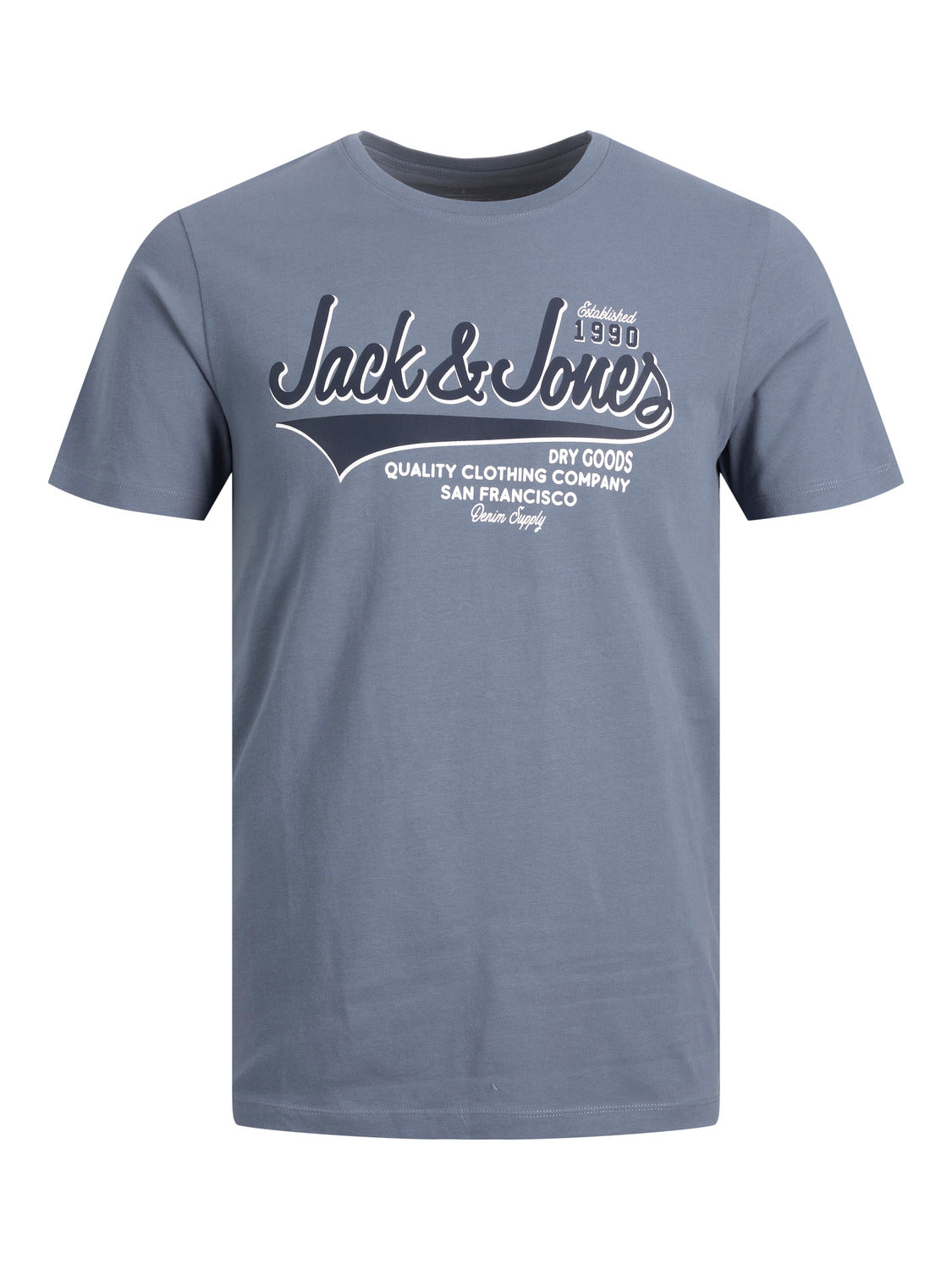 Camiseta de manga corta- JJELOGO Azul