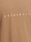 Camiseta de manga corta marrón - JORCOPENHAGEN TEE SS CREW NECK NOOS