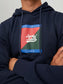 Sudadera con logo colorido azul marino - JORBECKS