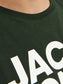 Camiseta de manga corta- JJECORP Verde Oliva