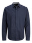 Camisa de manga larga- JPRBLABELFAST Azul Marino
