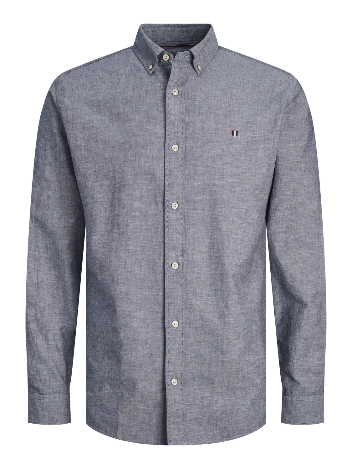 Camisa lino azul vaquera -JPRBLUSUMMER