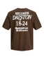 Camiseta manga corta- JORREDHOOK Marrón