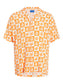 Camisa de manga corta estampada JORGALLERY - Naranja