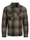 Camisa de cuadros marrón JAY