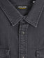 CAMISA VAQUERA SHERIDAN - DENIM NEGRO