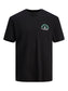 Camiseta de manga corta- JORAMUSEMENT Negro