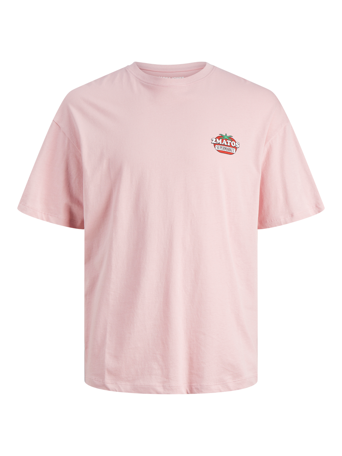 Camiseta estampada rosa -JORBREAKFAST