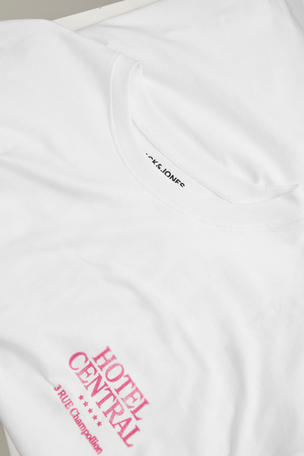 Camiseta de manga corta- JORREDHOOK Blanco