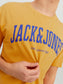 Camiseta de manga corta con logo JJEJOSH - Amarillo