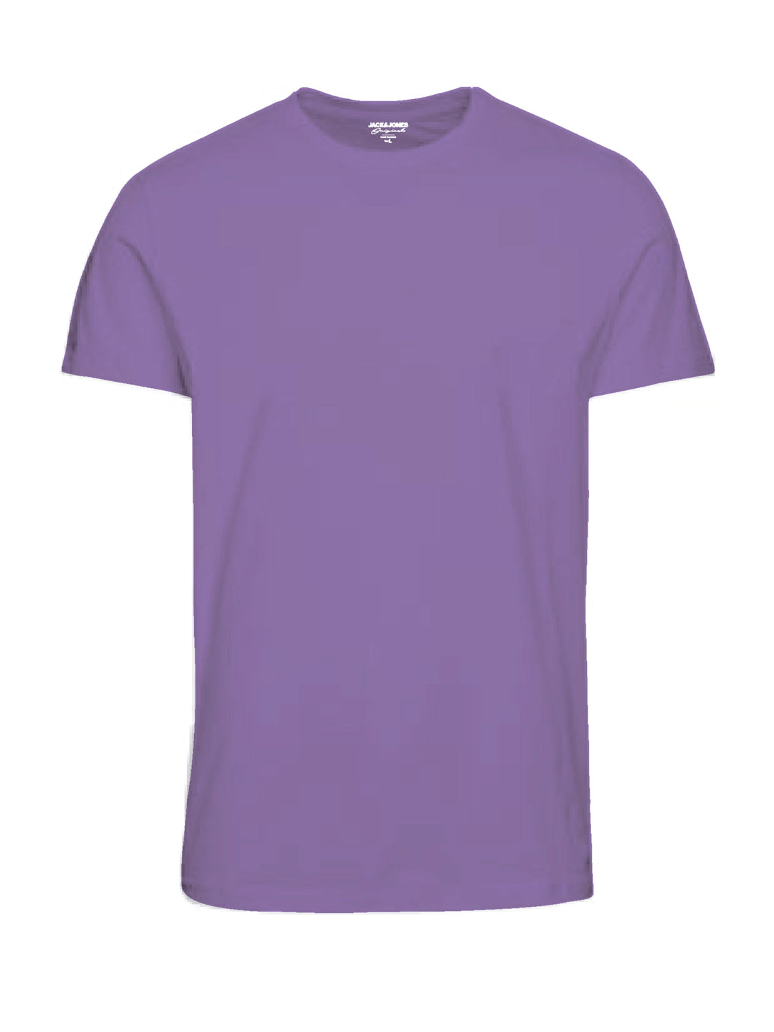 Camiseta básica de manga corta púrpura - JORSTAC