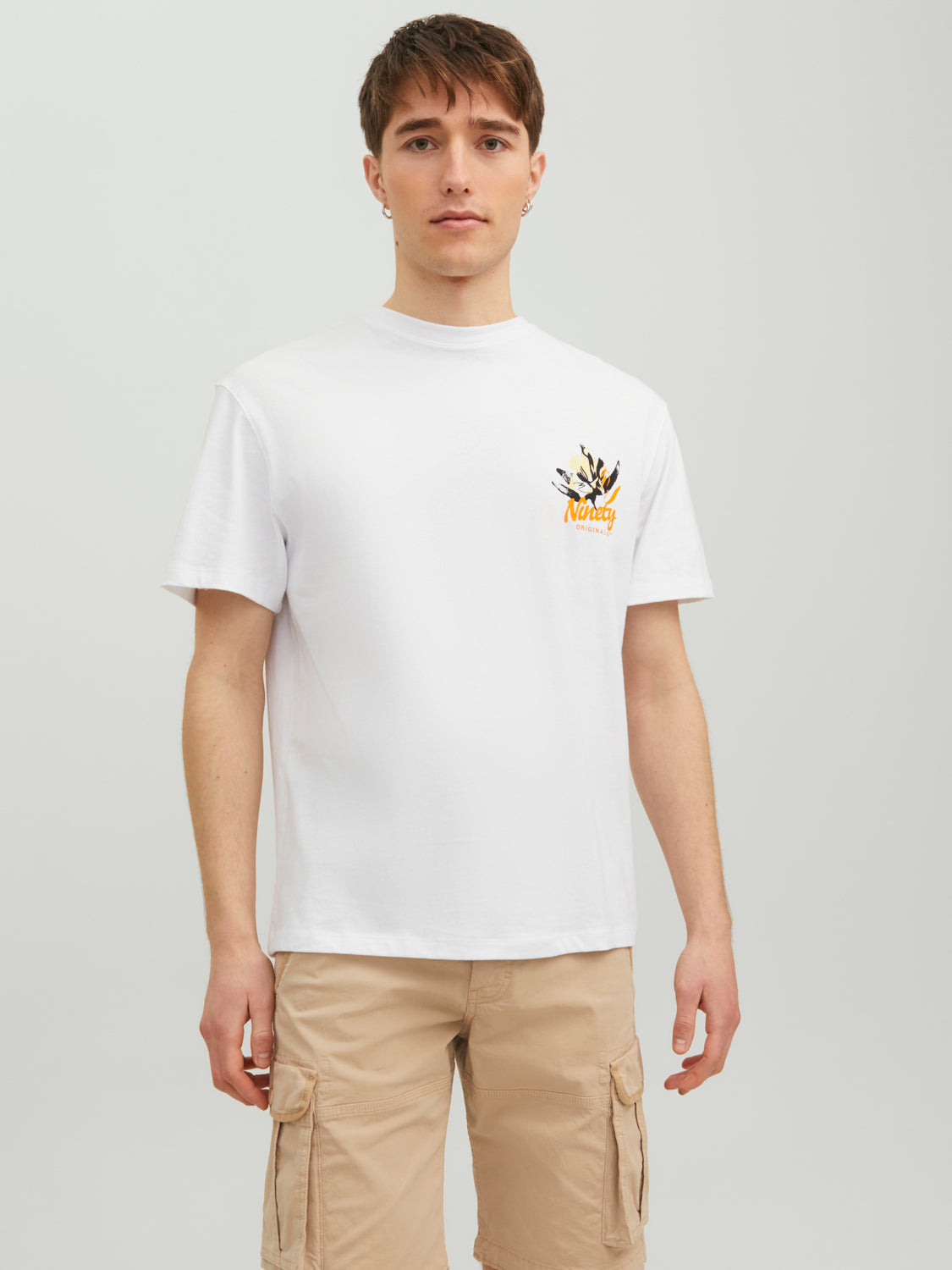 Camiseta estampada blanca - JORCABANA