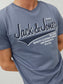 Camiseta de manga corta- JJELOGO Azul