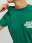 Camiseta de manga corta de algodón JCOSPIRIT - Verde