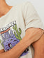 Camiseta de manga corta- JORAFTERLIFE Beige