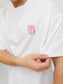 Camiseta de manga corta JORCUTS - Blanco
