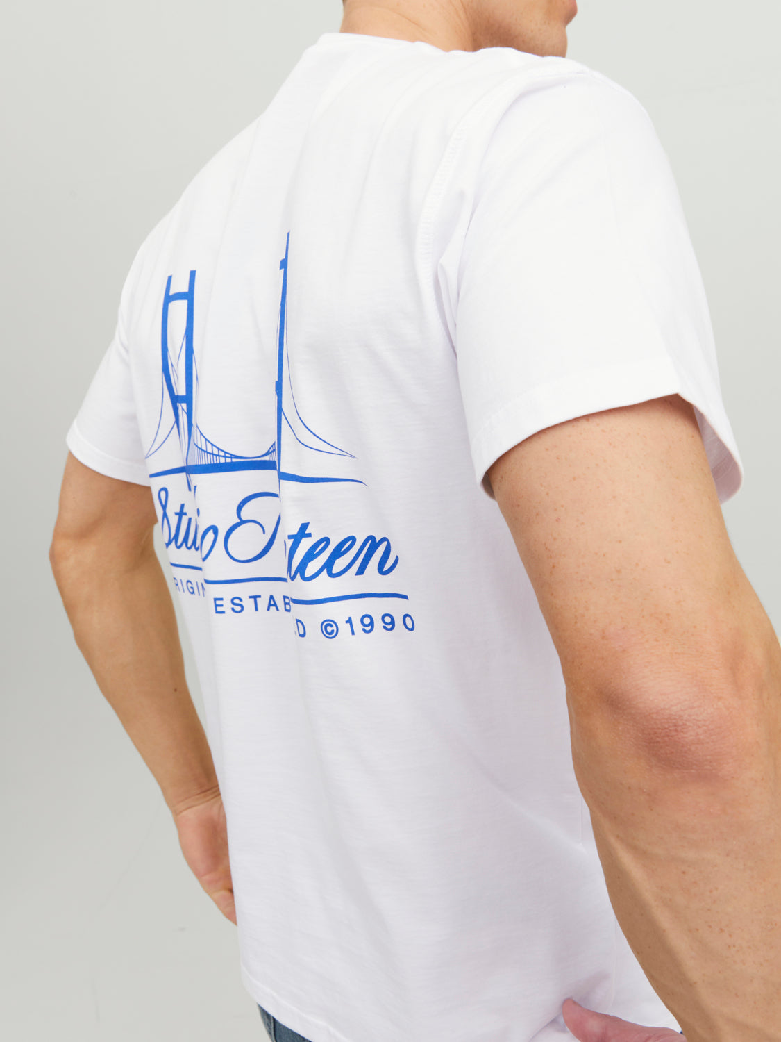 Camiseta de manga corta JORTEAM - Blanco