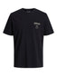 Camiseta de manga corta JORBELMONTBACK - Negro