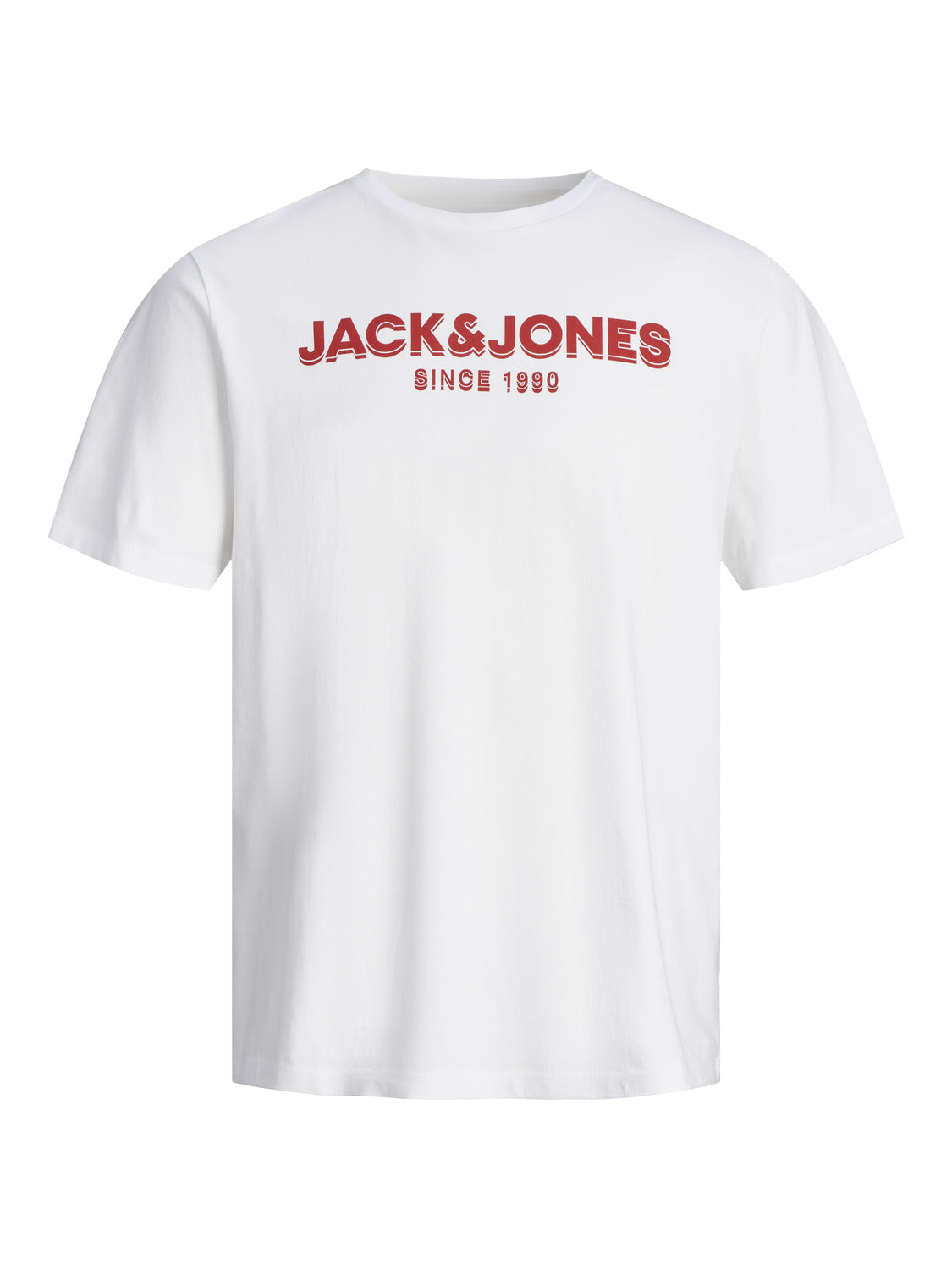 Camiseta de manga corta de algodón JCOSNORKLE - Blanco