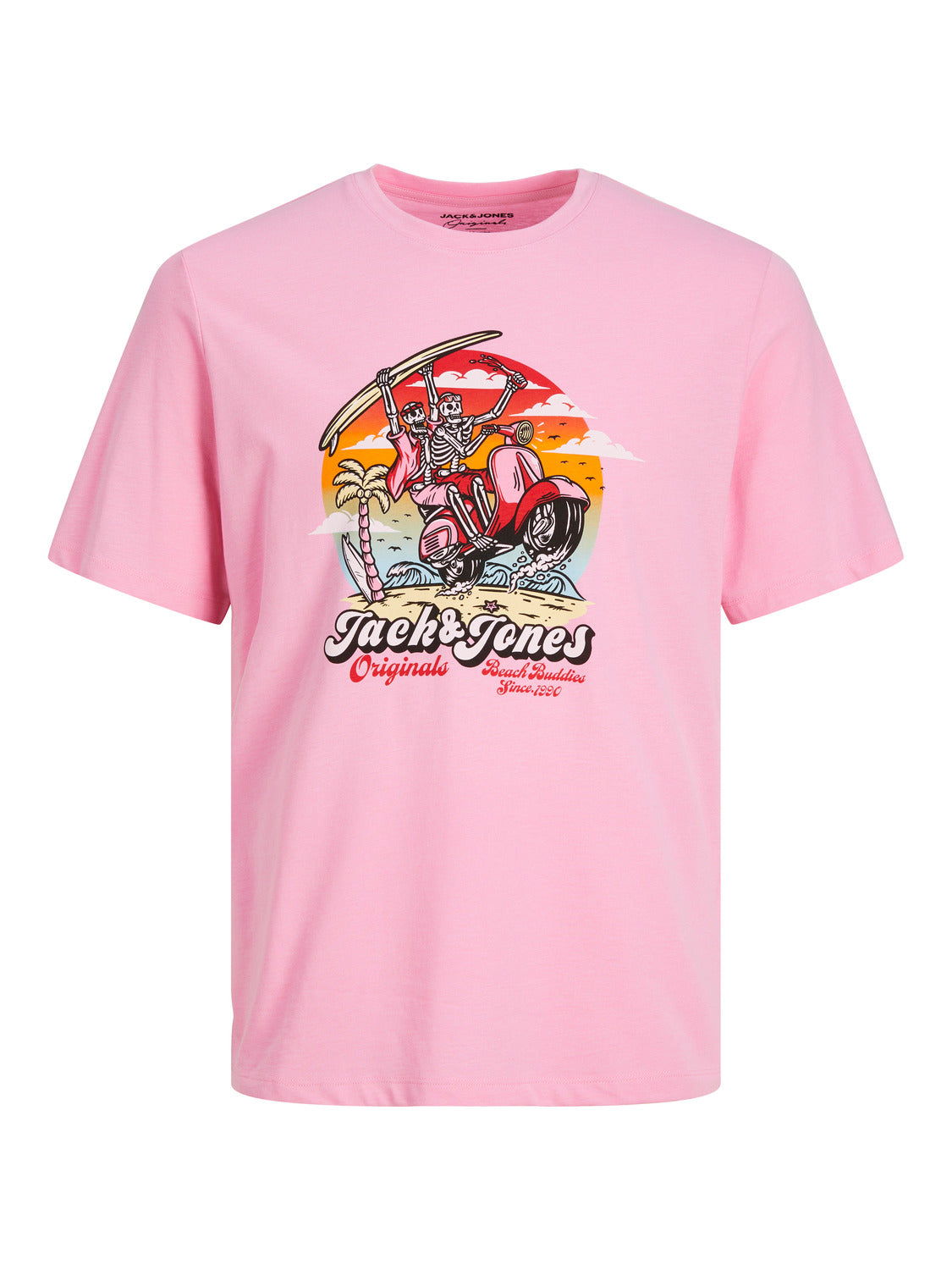 Camiseta de manga corta JORBEACHBONE - Rosa