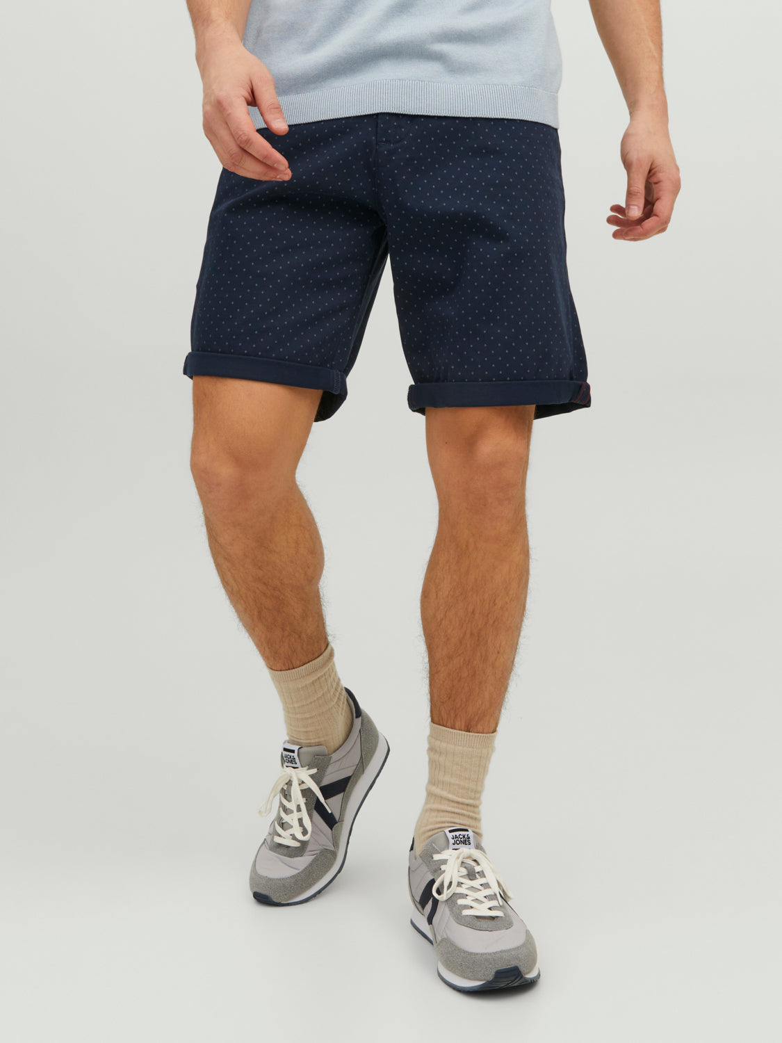 Pantalones cortos chinos JPSTBOWIE - Azul marino