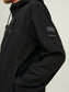 Chaqueta ligera con capucha negra CLASSIC NOOS