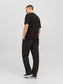 Camiseta manga corta- JORTHROW Negro