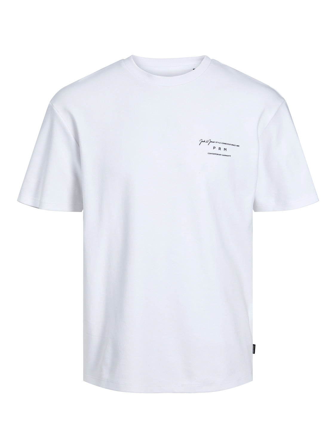 Camiseta básica de manga corta blanco - JPRBLASANCHEZ