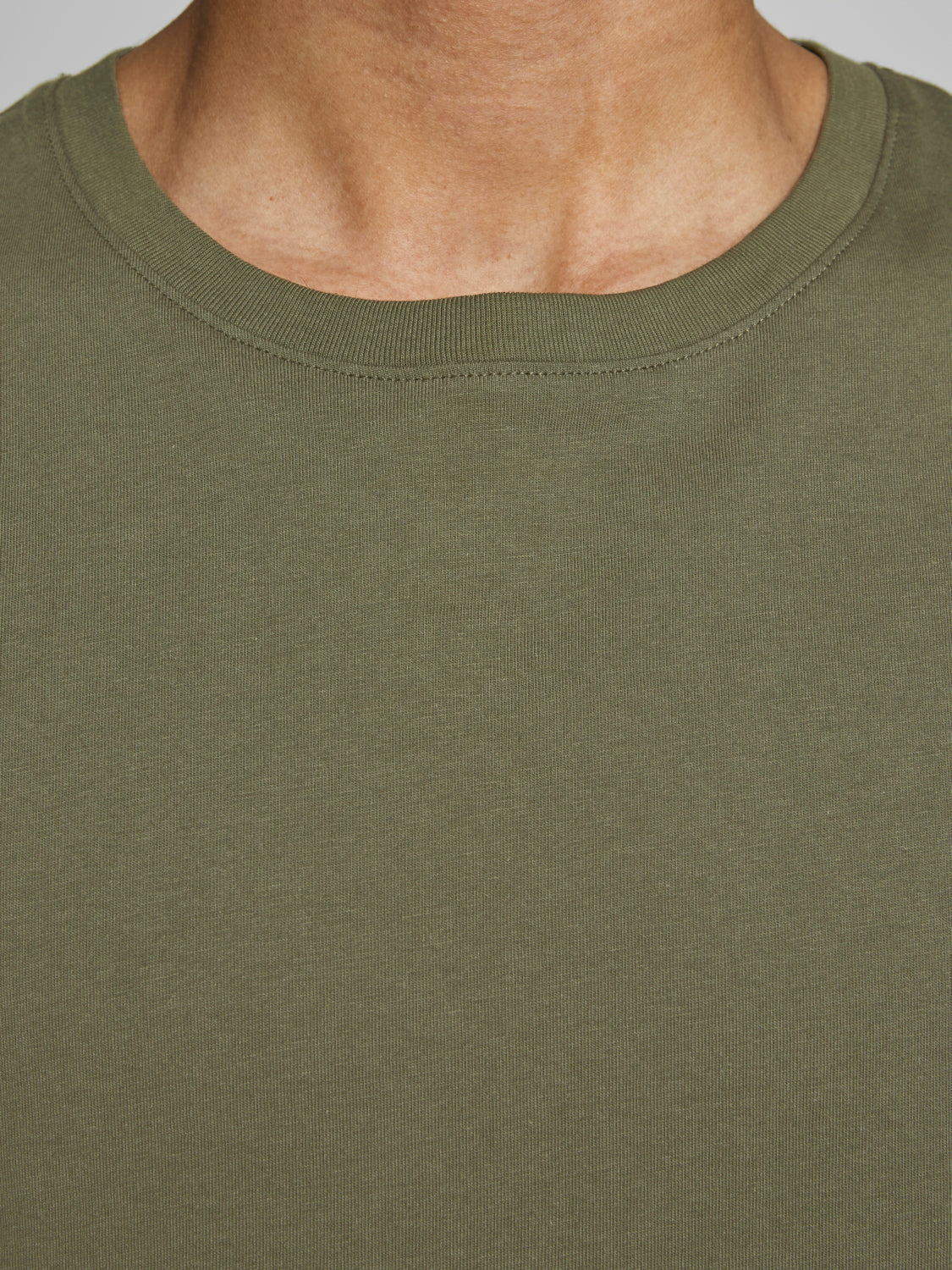 Camiseta básica manga corta verde - BÁSICA ORGANIC
