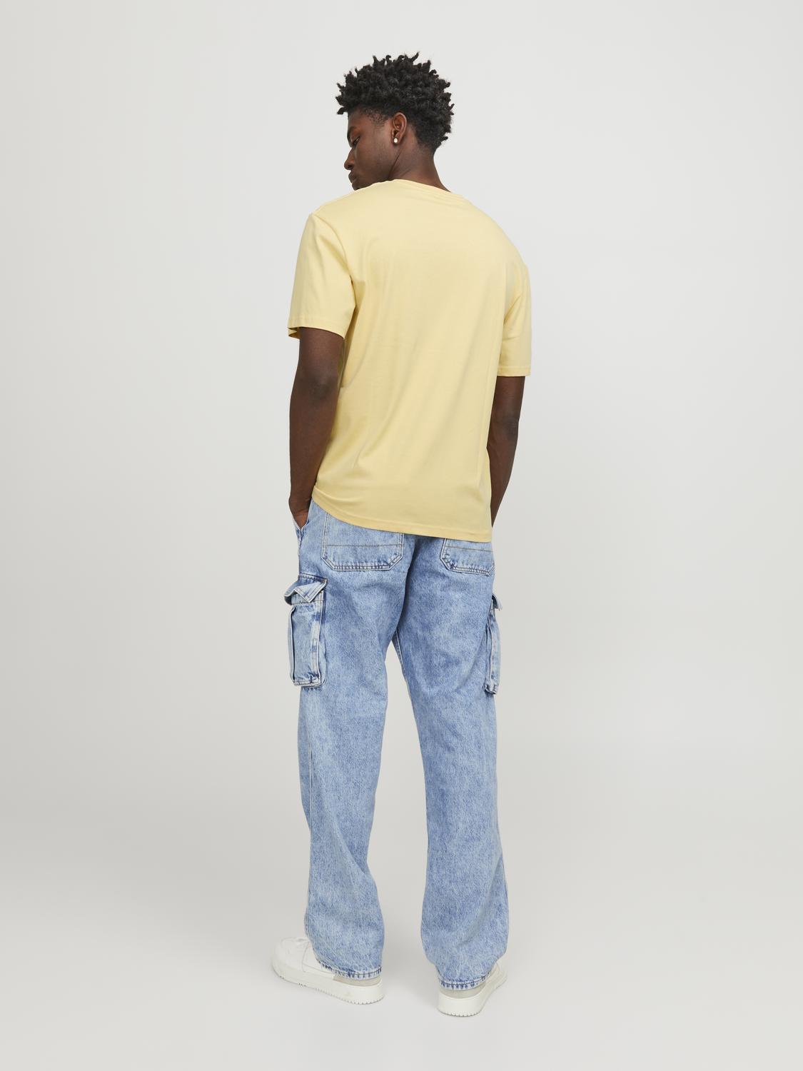 Camiseta manga corta amarilla - JORVESTERBRO