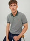 Polo de manga corta beige - JPRBLUWIN POLO SS NOOS