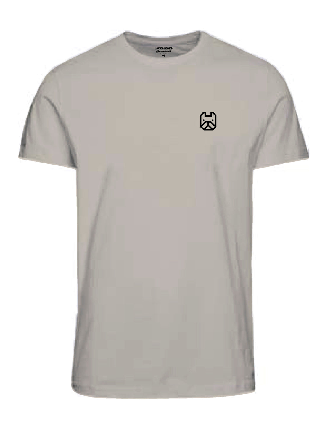 Camiseta de manga corta de algodón JORDOGSEN - Gris