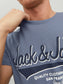 Camiseta de manga corta- JJELOGO Azul