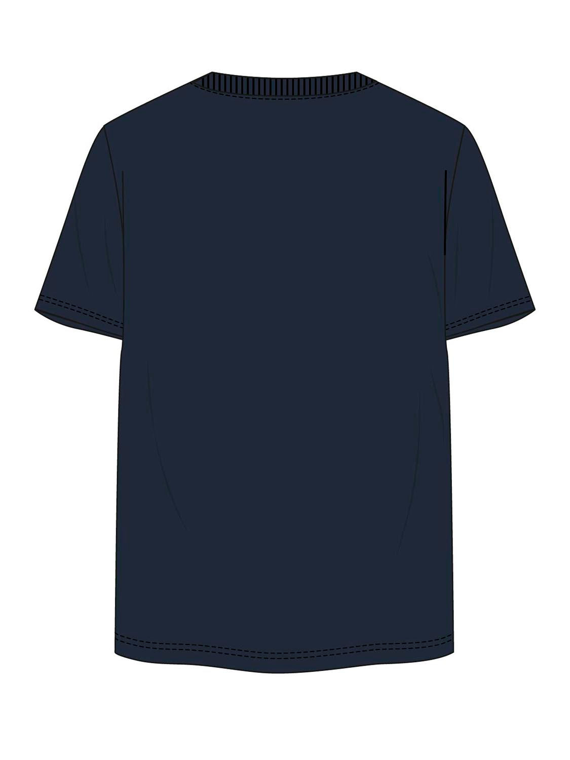 Camiseta azul marino estampada - JCODRAGON