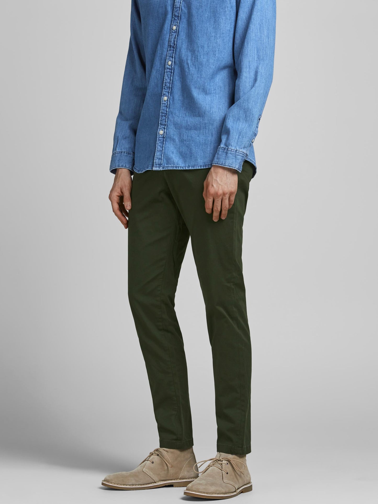 Pantalones Chinos Marco Bowie - Verde