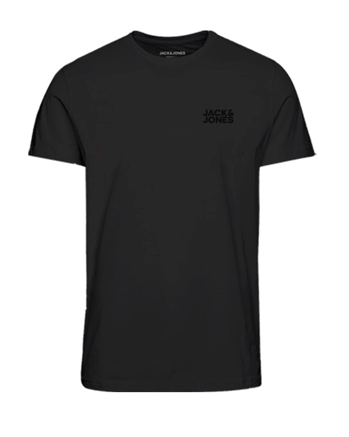 Camiseta con logo negro - JJECORP