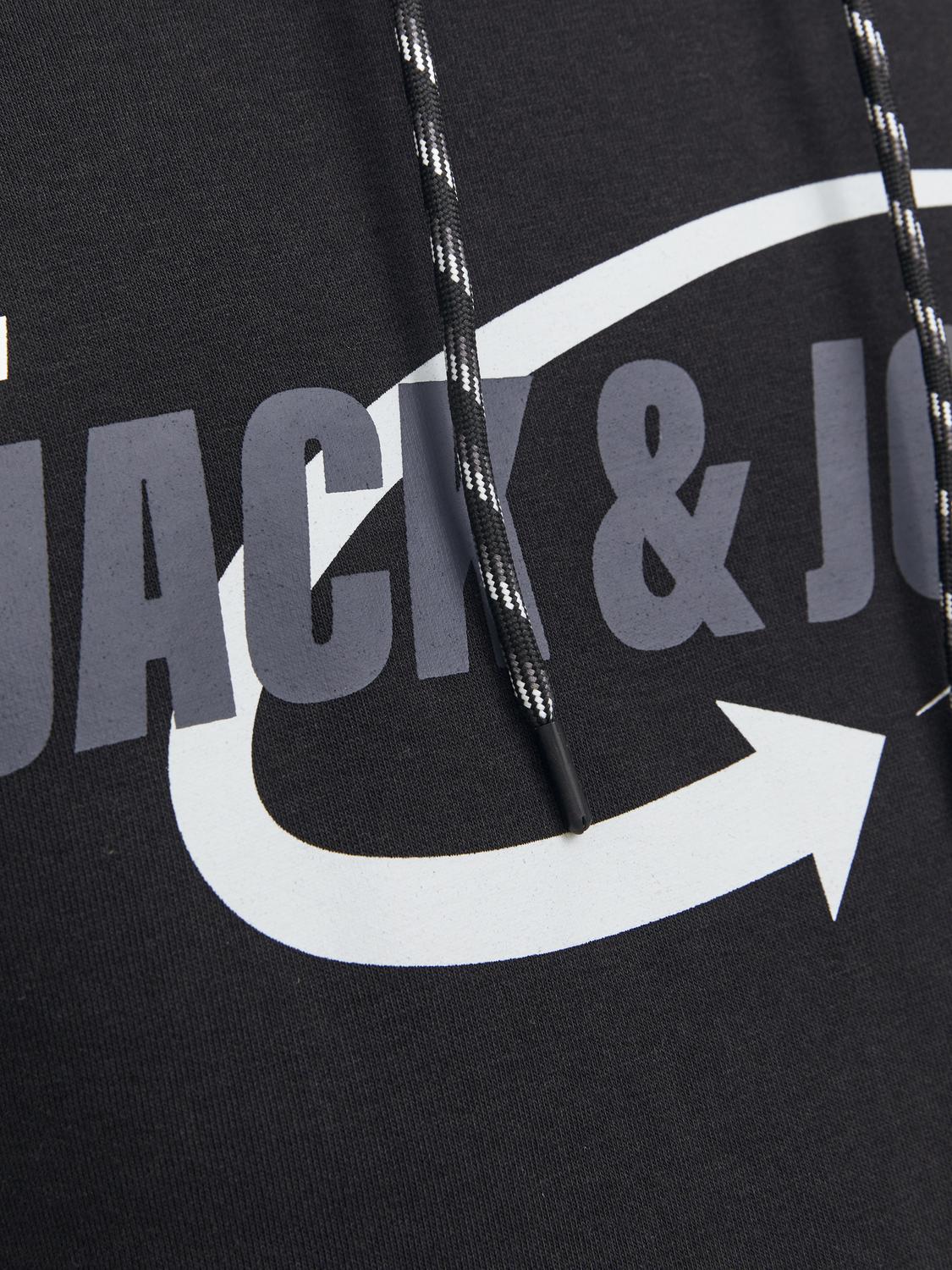 Sudadera con logo negra - JCOBLACK