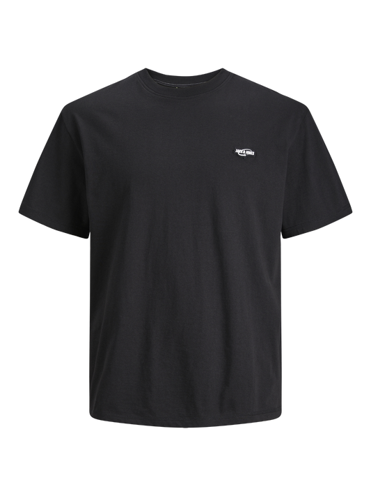 Camiseta básica negra con logo - JCOBLACK