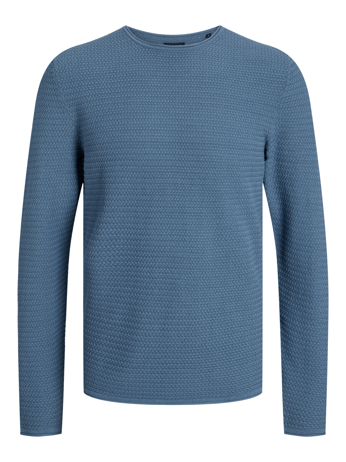 Jersey básico de punto azul - JPRBLUMIGUEL