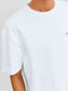 Camiseta básica de manga corta- JPRBLASANCHEZ Blanco
